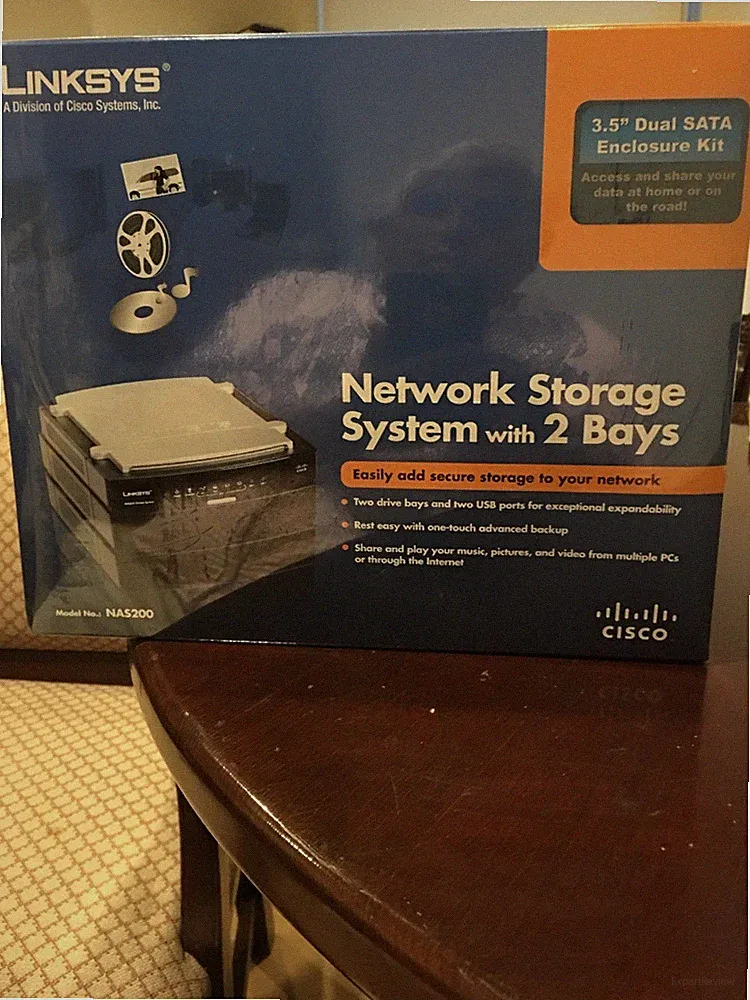 $1500 Brand New Cisco-Linksys Network Storage System with 2 Bays