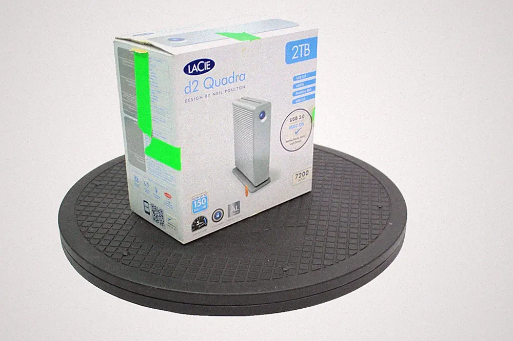 2 TB LaCie D2 Quadra V3 Hard Drive - USB 3.0, eSATA FireWire Complete Set