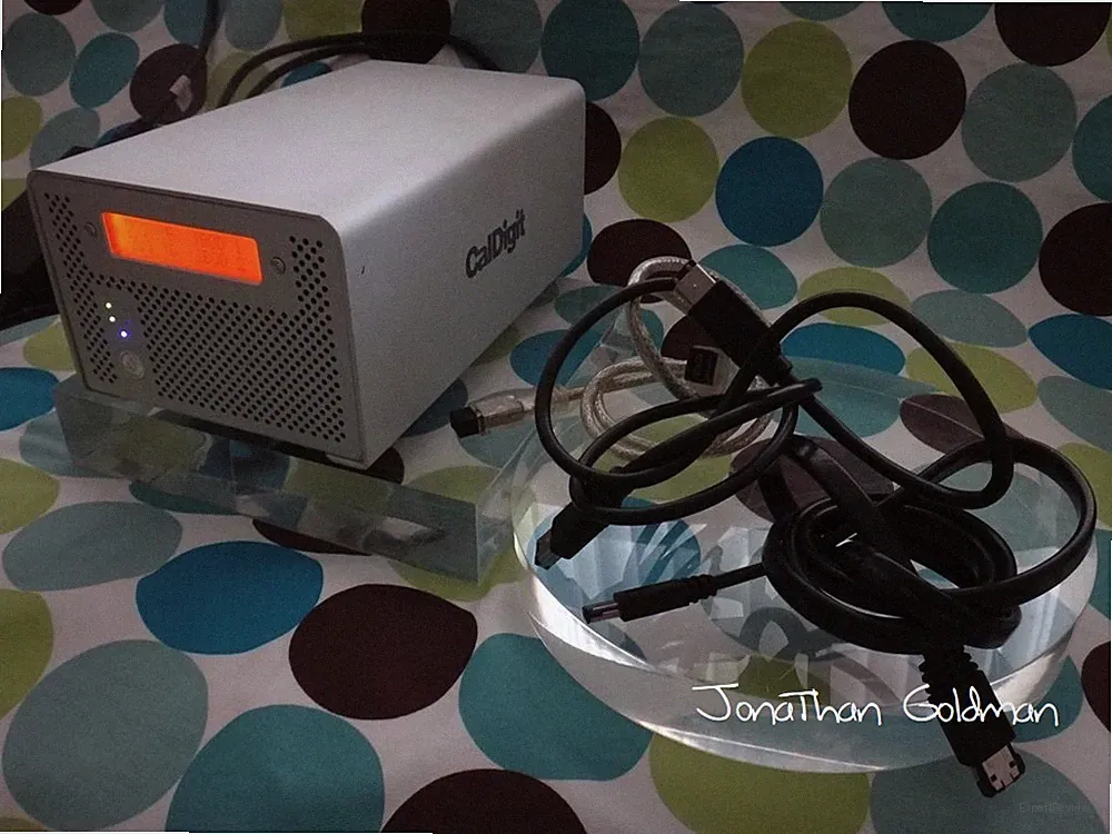 CalDigit VR 8TB 8-Terabyte Dual-Bay RAID Drive Mac PC FW800 USB 2.0 eSATA RARE