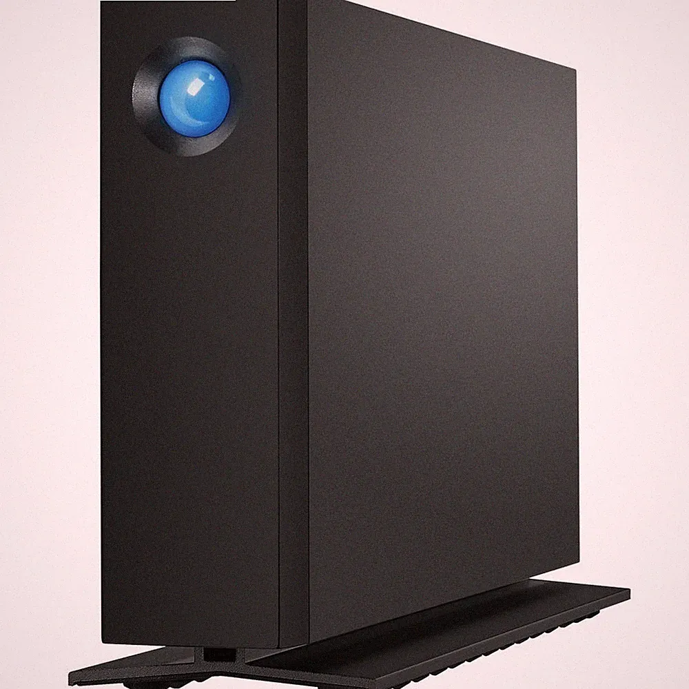 LaCie 8TB d2 Professional USB 3.1 Type-C External Hard Drive, 7200 RPM, 240MB/s