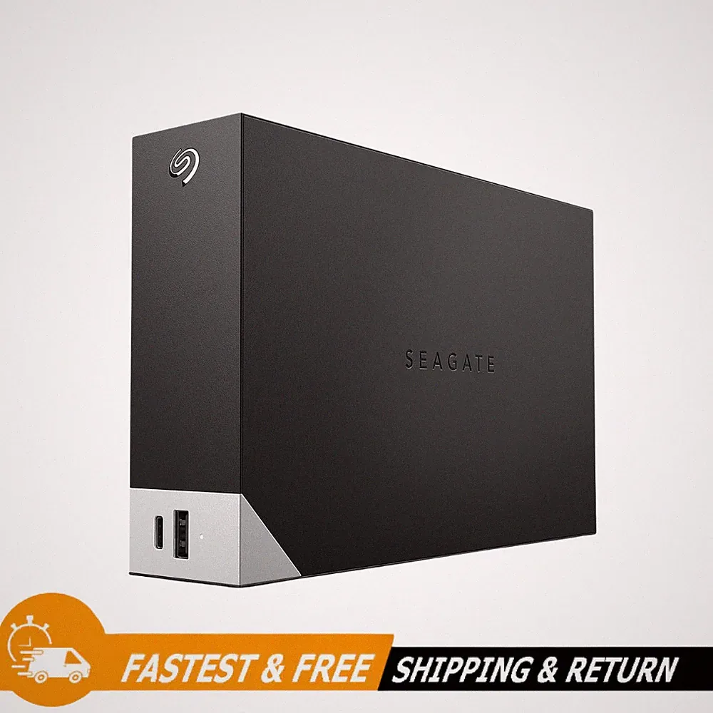 Seagate One Touch Hub 8TB 3.5" USB 3.0 External Hard Drive Desktop STLC8000400