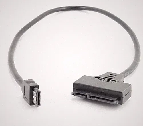 Shared eSATA Cable for 2.5" SATA Laptop Hard Drive HDD SSD New