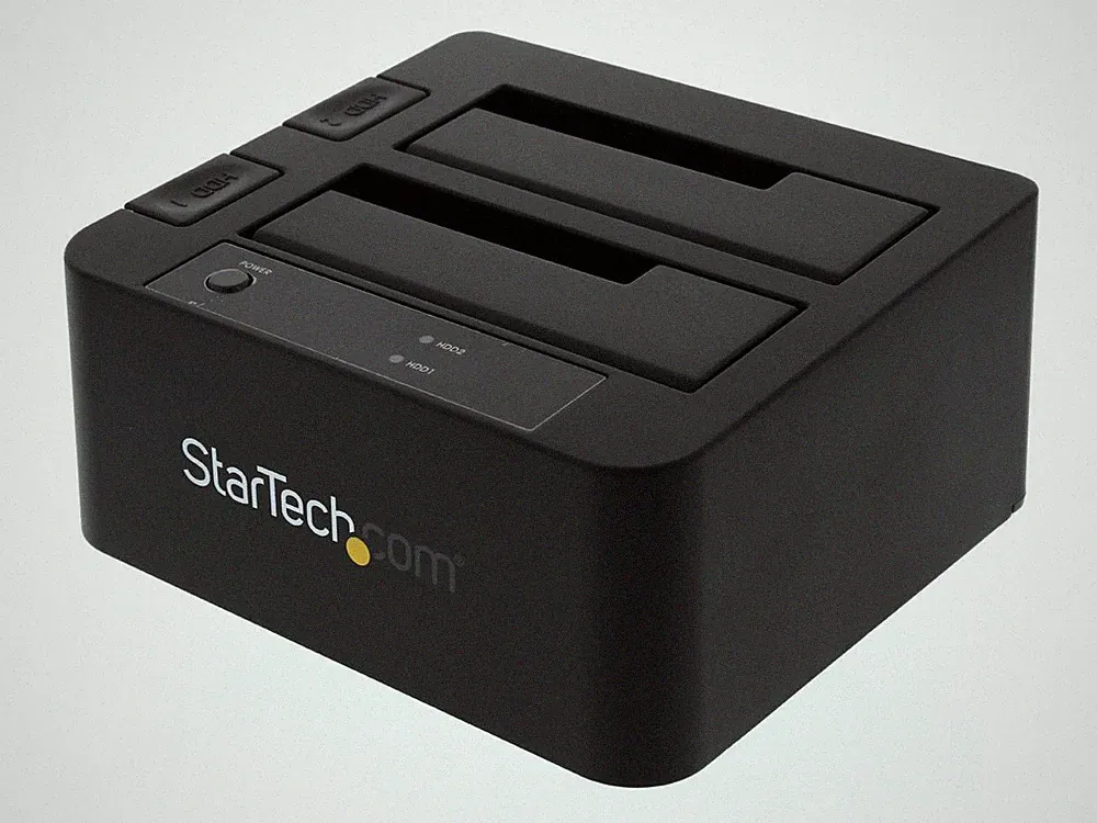 StarTech.com USB 3.0 / eSATA Dual Hard Drive Docking Station with UASP for 2.5/3