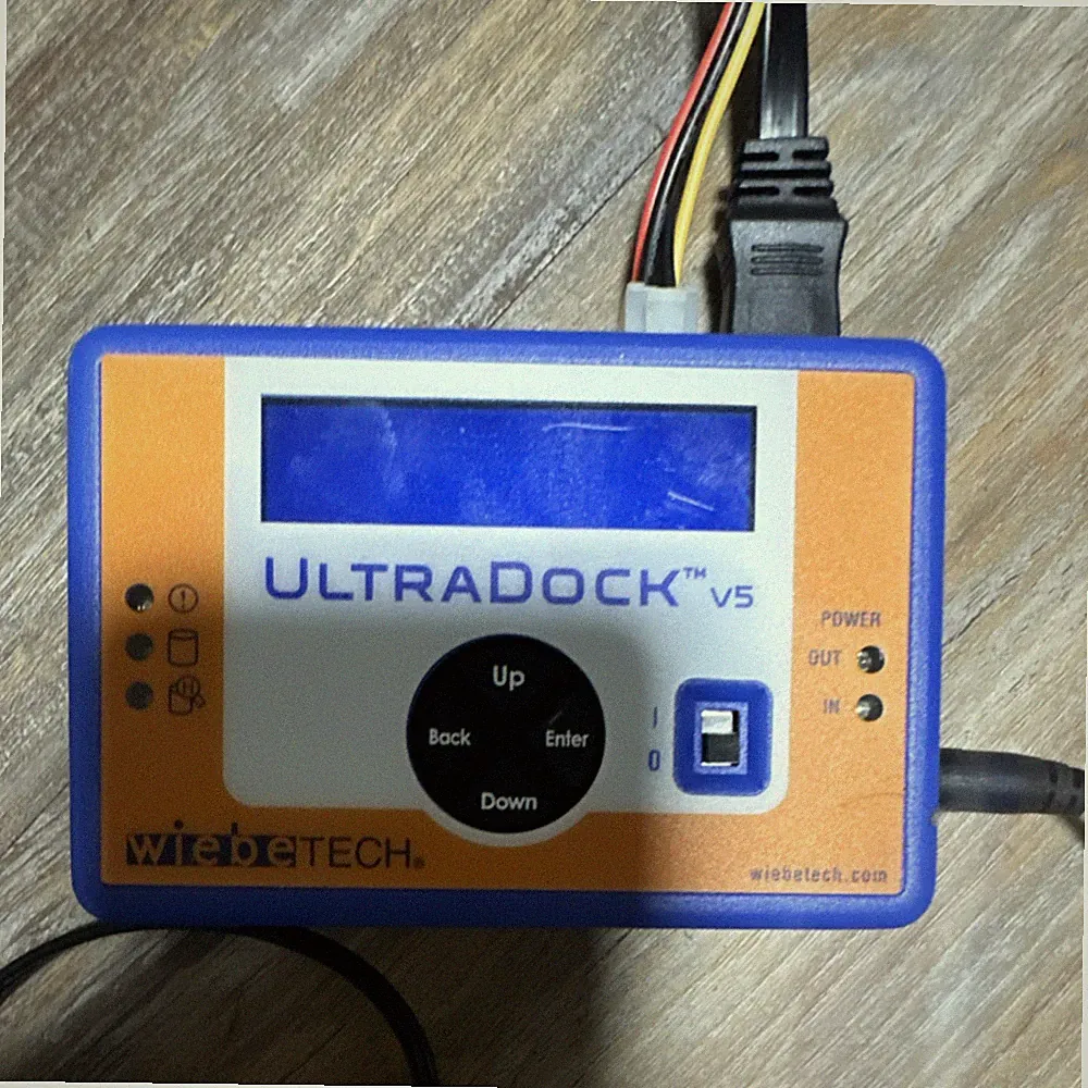 WiebeTech UltraDock V5 Hard Drive Docking Station for 2.5/3.5 in SATA Drives